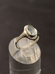 830 silver ring size 58 with clear stone item no. 635978
