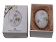 Two Royal Copenhagen Easter egg without ribbon but with box.Factory first.Measures 6.0 ...