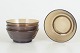 Vereco, set of four bowls.