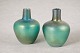 Bertil Vallien for Kosta Boda, pair of vases.