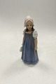 Dahl Jensen Figurine Girl Hanne Non. 1219Measures 21cm / 8.27 inchMarked as a 2nd quality