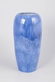 THL Denmark, large stoneware vase.Elegant tall cylindrical vase in Danish stoneware with light ...