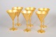 Pierre Forsell for Skultuna, set of six wine glasses.Set of six elegant wine glasses, model ...