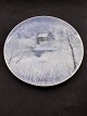 Royal Copenhagen unique wall plate year 1924 by Karl Sorensen D. 41 cm. 1st grade item no. 638019