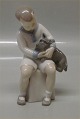 Bing and 
Grondahl 2201 
B&G Boy with 
Scottie 17.5 cm 
Claire Weiss   
1934 Marked 
with the three 
...