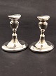 A pair of 830 silver candlesticks 12.5 cm. from silversmith Svend Toxvard item no. 638634