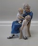 B&G figur 2262 En lykkelig familie  20 cm