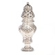 Danish Louis XVI silver sugar caster by Christian Hosøe, Copenhagen, dated 1778H: 18,5cm