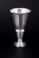Johan Rohde for Georg Jensen, rare art deco vase.Art deco vase in 830 silver, model 361 from ...