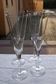 Set of 4 tall stout glasses in cristall 28.5cm