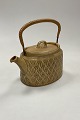 Bing and Grondahl Jens Quistgaard Tea Pot with Handle from the Relief Series (Kronjyden). ...