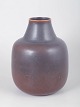 Carl-Harry Stålhane for Rörstrand, large vase.Large stoneware vase with an elegant ...