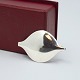 Georg Jensen silver jewelry.Nanna Ditzel for Georg Jensen; brooch in sterling silver, design ...