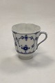 Bing and Grondahl Blue Tradtional / Blue Fluted KaffekopHeight 6.3 cm / 2.48 inch
