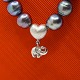 Ole Lynggaard gold jewelry.  Ole Lynggaard; Jewelry clasp in the shape of a heart, made of 14k ...