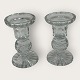 Crystal candle holders*DKK 300 per set