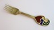 Michelsen. Christmas fork. 1968. Sterling (925). Design Henry Heerup
