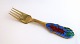 Michelsen. Christmas fork. 1994. Sterling (925). Design Poul Janus Ipsen