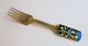 Michelsen. Christmas fork. 1988. Sterling (925). Design Knud Erik Färgemann
