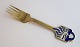 Michelsen. Christmas fork. 1986. Sterling (925). Design Bent Karl Jacobsen