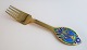 Michelsen. Christmas fork. 1984. Sterling (925). Design Dronning Margrethe ll