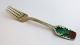 Michelsen. Christmas fork. 1946. Sterling (925). Design Johan Pedersen
