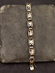 Sterling silver bracelet length 18 cm. Width 1.3 cm. item no. 643741