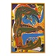 Jørgen Nash, 1920-2004, oil on canvasSigned and dated 1961Visible size: 80x53cm. With frame: ...