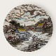 Myott, Fine Staffordshire Ware, Rural Scene, Dinner Plate, 25cm in diameter *with some slight ...