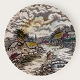 Myott, Fine Staffordshire Ware, Rural Scene, Deep plate, 22.5cm in diameter *with some slight ...