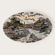 Myott, Fine Staffordshire Ware, Rural Scene, Serving Dish, 21.5cm x 14cm *Good condition*