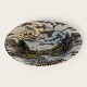 Myott, Fine Staffordshire Ware, Rural Scene, Serving bowl 24.5cm in diameter, 6.5cm high *Good ...