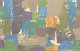 Finn Nielsen, abstract composition, listed Norwegian artist.Abstract composition executed in ...