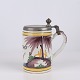Large Kellinghusen Faience Tankard with Horse Decoration ...