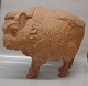 Royal 
Copenhagen 
Aluminia 
Faience 
figurine. 
Aluminia 3149   
Bison calf 
Design Jeanne 
Grut. ...
