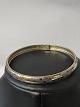 Bangle Gold Plated Two-Tone Sterling SilverStamped 925S.Measures inside 6.0 cmMeasures ...