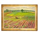 Jais Nielsen, 1885-1961, oil on canvasLandscape. Signed an dated 1946Visible size: 78x112cm. ...