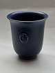 Blue ceramic vase from Saxbo