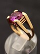14 carat gold ring with amethyst