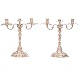 Pair of Danish 18th century silver candelabra by Jørgen ...