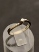 14 carat white gold ring size 52 with diamond item no. 648049