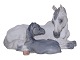 Rare Royal Copenhagen figurineMare and foal