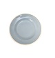 Aluminia fajance. Sonja lyseblå med hvid kant. Sidetallerken. Diameter 15,5 cm. Fin stand med ...