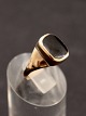 8 carat gold ring size 56 with onyx from goldsmith S Chr. Fogh Copenhagen item no. 649955