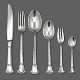 J. Ernst's Sølvvarefabrik; Kugle silver cutlery set ...
