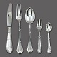 Strand silver cutlery, complete for 12 persons, 71 pieces