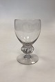 Gisselfeld smooth Redwine Glass from Holmegaard