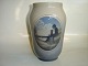Royal Copenhagen Vase, Amager girls with Beach