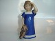 Royal Copenhagen Figurine, Else with teddy bear