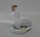 Royal 
Copenhagen bird 
rooster 1126 RC 
Cock head up 11 
x 8 cm Chr. Th. 
pre - 1910 In 
mint and ...